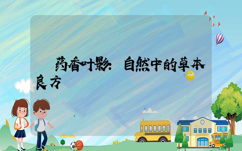 药香叶影:自然中的草本良方